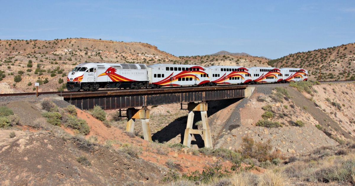 Travel the Rail Runner ABQ to Santa Fe