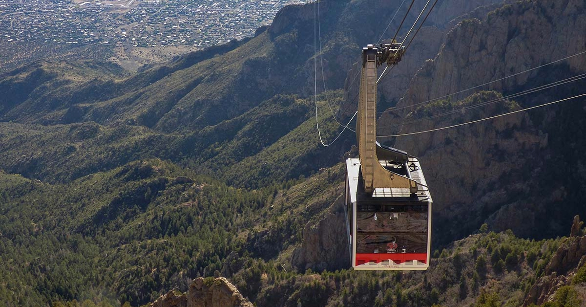 Catch great city views on the tram